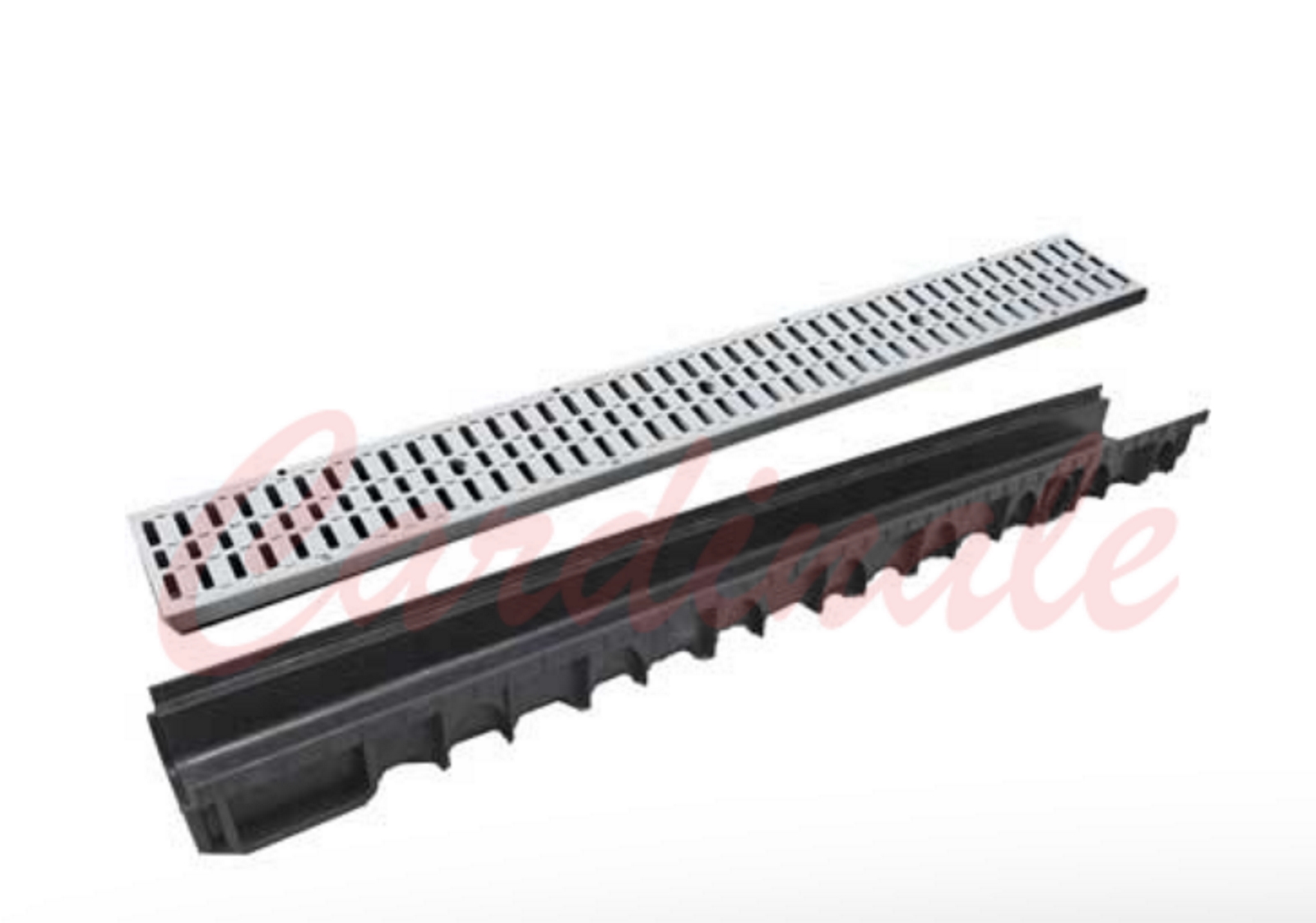 CANALETTA NOR MOD. B CON GRIGLIA ZINCATA 13 x 100 H. 7,5