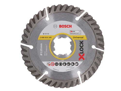 DISCHI DIAMANTATI BOSCH X-LOCK 115X1,0