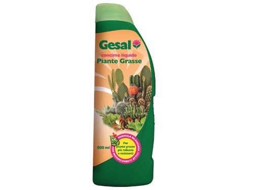 CONCIME LIQU.GESAL PIANTE GRASSE  ML.500 (cartone 12 PZ)