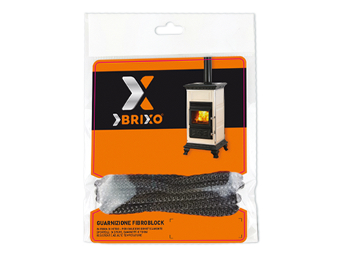 GUARNIZIONI STUFE FIBROBLOCK BRIXO MM.12 (cartone 6 PZ)