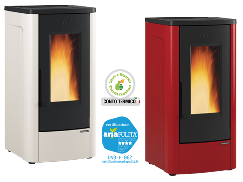 STUFE PELLET BORDEAUX DAHIANA 10