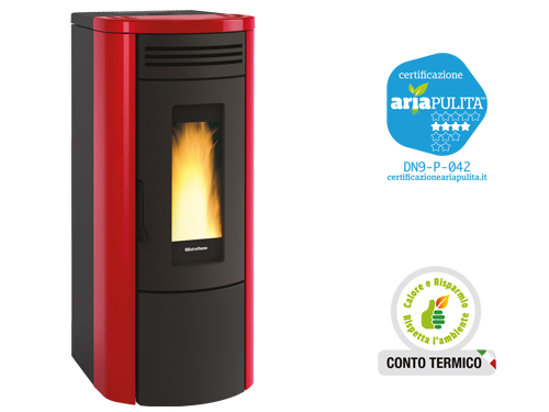 TERMOSTUFE PELLET BORDEAUX COSTANZA 17