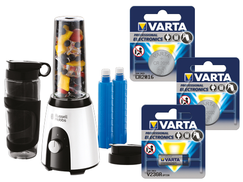 PACCO PILE VARTA SPECIAL 300BL+FRULLAT.
