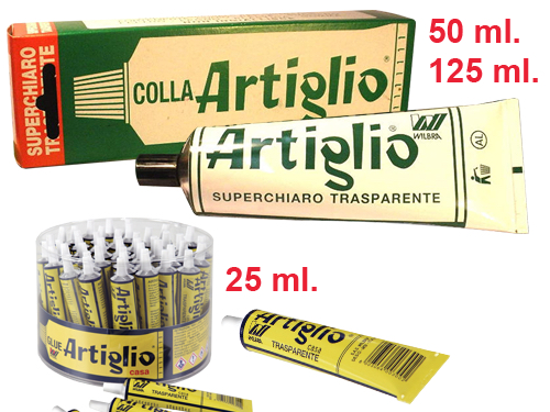 COLLA ARTIGLIO SUPERCHIARO 50 ML. (cartone 24 PZ)