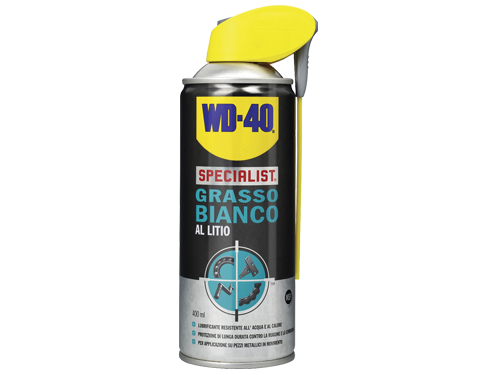 GRASSO SPRAY BIANCO WD40 ML400 -39391 (cartone 12 PZ)