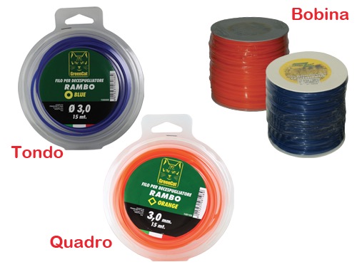 FILO GC PROF RAMBO BLUE D3 15 MT. (cartone 18 RT)