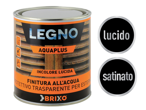 FINITURA BRIXO AQUAPLUS LT.0,750 INC.LUC. (cartone 6 PZ)