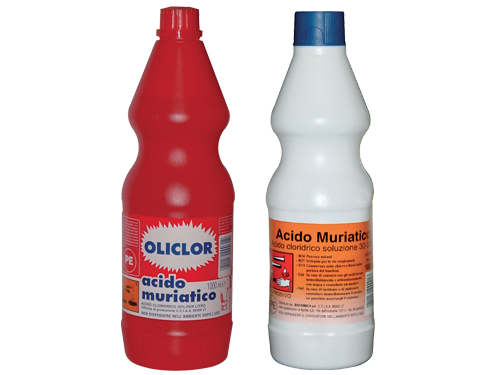 ACIDO MURIATICO 25% LT.5 (cartone 4 PZ)