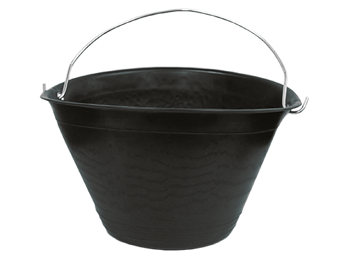 CALDARELLE PLASTICA NERE  CM.34