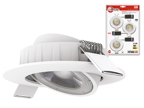 FARETTI LED FUTURA ADV. 6W 3000K CF3PZ