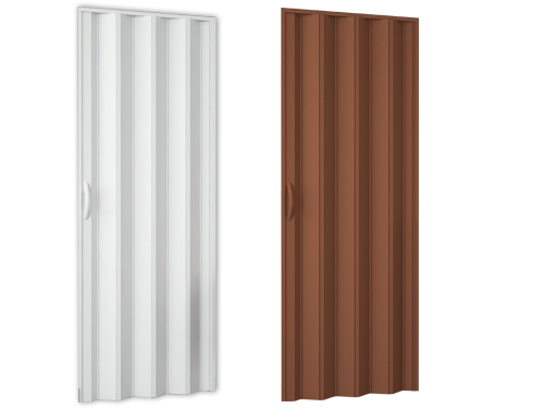 PORTE A SOFFIETTO PVC CM82X210 BIANCO