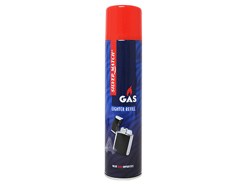 RICARICA GAS SILVER MATCH 300 ML. (cartone 12 PZ)