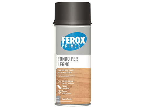 FEROX PRIMER LEGNO ML.400 -2014 (cartone 6 PZ)