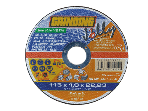 DISCHI GRINDING JOLLY 230X1,9 (cartone 25 PZ)