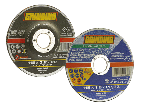 DISCHI GRINDING FERRO 115X1,6 (cartone 100 PZ)