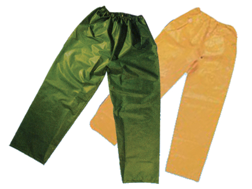 PANTALONI PVC BRIXO GIALLI     -L