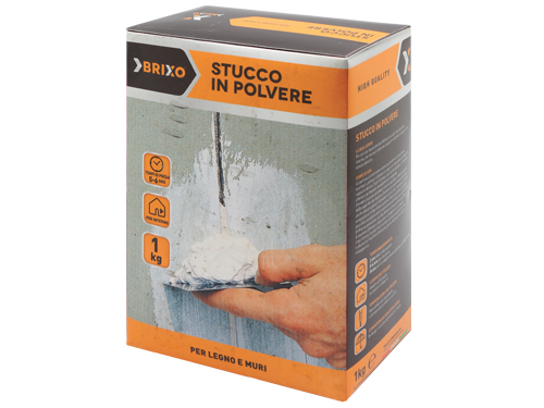 STUCCO BRIXO IN POLVERE KG.1 (cartone 10 PZ)