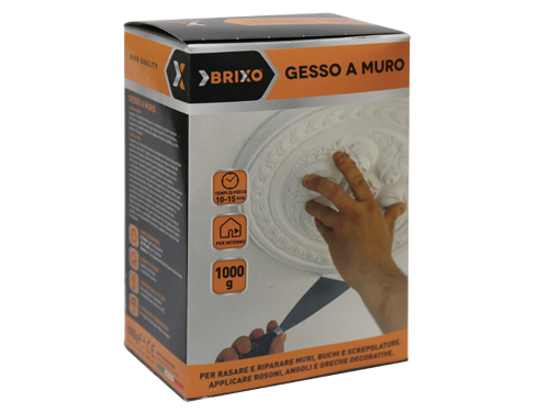 GESSO BRIXO A MURO KG.1 (cartone 10 PZ)