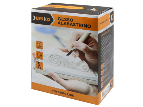 GESSO BRIXO ALABASTRINO       KG.1 (cartone 10 PZ)