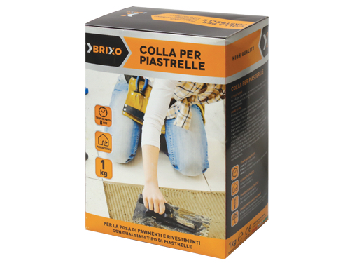 COLLA BRIXO PER PIASTRELLE KG.5 (cartone 2 PZ)