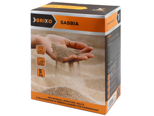 SABBIA BRIXO KG.5 (cartone 2 PZ)