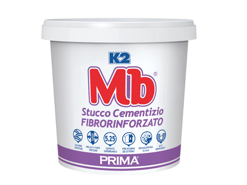 STUCCO K2 MB CEMENTIZIO KG.1  MB0011 (cartone 6 PZ)