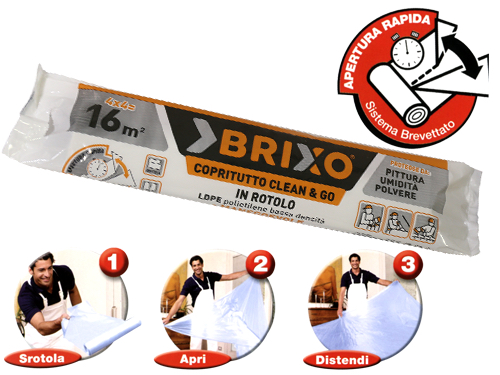 TELI COPRITUTTO BRIXO LD 4X4 (cartone 70 PZ)