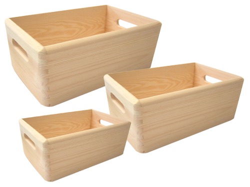 SET 3 PZ CASSETTE PORTATUTTO ALBERIAMO
