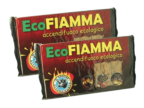 EL GAUCHO ACCENDIF. ECOFIAMMA 32 CUBI (cartone 32 PZ)