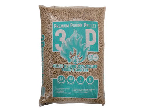 PELLETS PREMIUM POWER SACCHETTI KG15 CA.