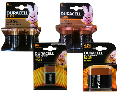 PILE DURACELL PLUS POWER BL.2 PZ. MN1400 (cartone 10 BL)