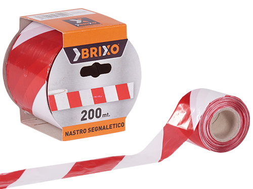 NASTRI SEGNALETICI BRIXO LD ROSSO (cartone 10 PZ)