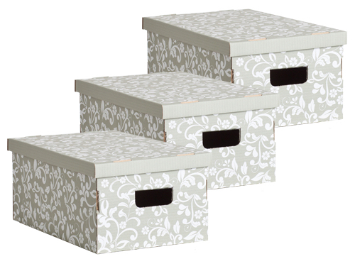 SET 3 SCATOLE SALVASPAZIO 29X51X20 -616 (cartone 3 CF)