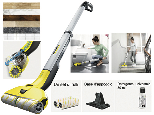 LAVASCIUGA PAVIM. KARCHER FC3 CORDLESS