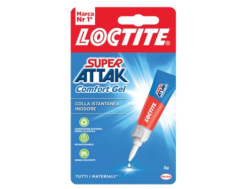 SUPER ATTAK CONFORT GEL 3 GR.   -2632125 (cartone 24 PZ)