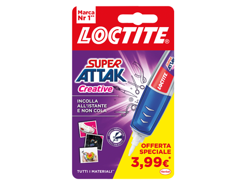 SUPER ATTAK CREATIVE 3 GR.      -2631600 (cartone 12 PZ)