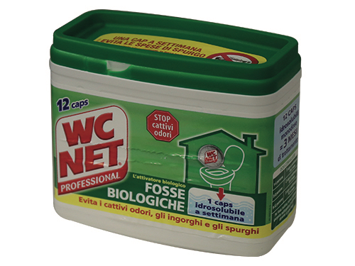 WC NET FOSSE BIOLOGICHE 12 CAPSULE (cartone 6 PZ)