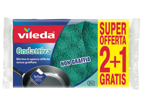 VILEDA ONDATTIVA MILLEUSI 2+1    -139181 (cartone 28 PZ)