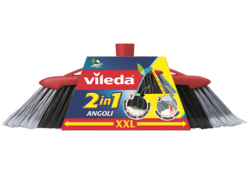 VILEDA SCOPA 2 IN 1 P/ANGOLI     -137396 (cartone 6 PZ)