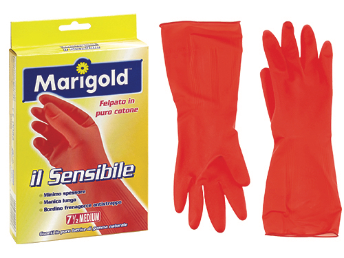 GUANTI MARIGOLD SENSIBILE TG. GRANDE (cartone 12 PA)