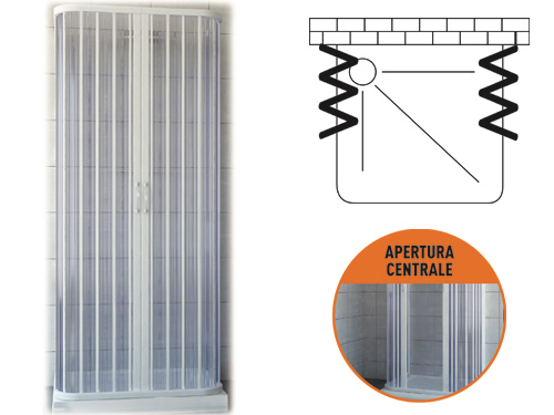 BOX DOCCIA BRIXO PVC MANTA 90X90X90