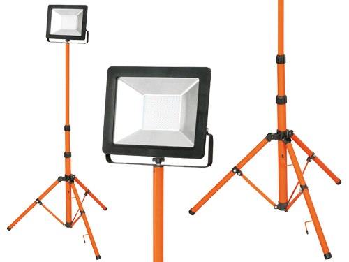 PROIETTORI LED SMD BRIXO LUX TRIPODE 50W