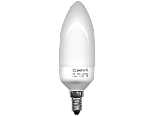 LAMPADINE B/C       E14 OL.   9W C. (cartone 10 PZ)