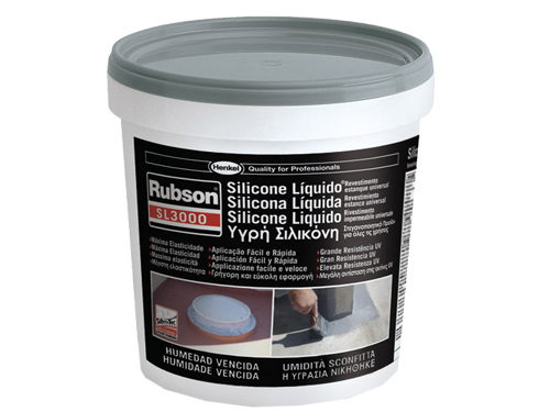SILICONE LIQUIDO RUBSON KG.1 GRIGIO (cartone 4 PZ)