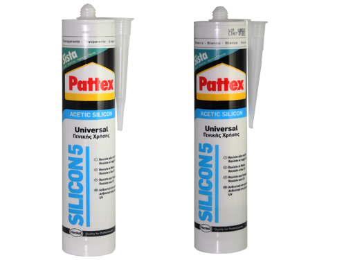 SILICON PATTEX UNIVER.TRASPARENTE ML.280 (cartone 25 PZ)