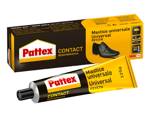 MASTICE SUPERCHIARO PATTEX GR125-2852282 (cartone 12 PZ)