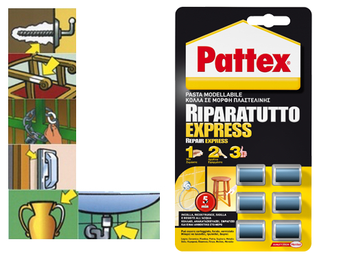 PATTEX RIPARATUTTO EXPRESS GR.30-2668472 (cartone 12 PZ)