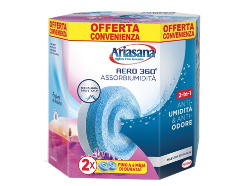 RICARICA AERO360 BIPACK LAVANDA -2631307 (cartone 12 PZ)