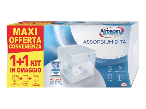 ARIASANA KIT MINI + 1 RICAR.450G.2559753 (cartone 12 PZ)