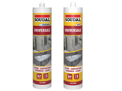 SILICONI SOUDAL UNIVERS.TRP. 280 ML (cartone 24 PZ)